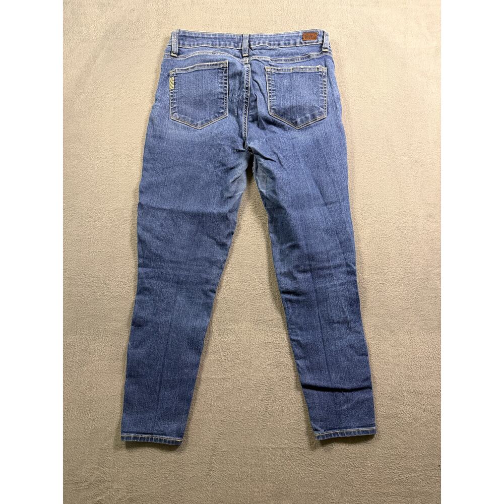 PAIGE Denim Skyline Skinny Jeans Womens Size 29 Medium Wash Blue Stretch Premium - Picture 3 of 5